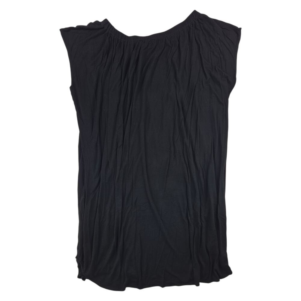 Hatch | Black, Short Sleeve, Maternity Tunic | One Size